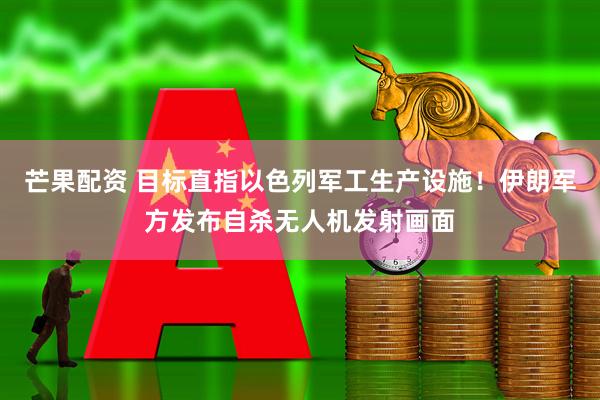 芒果配资 目标直指以色列军工生产设施！伊朗军方发布自杀无人机发射画面