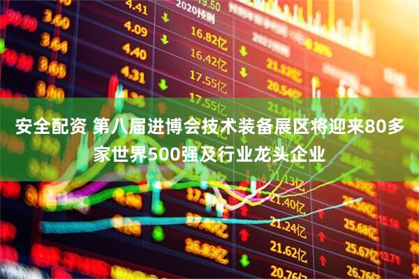 安全配资 第八届进博会技术装备展区将迎来80多家世界500强及行业龙头企业